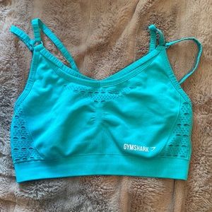 Gym shark sports bra, I believe it is a small